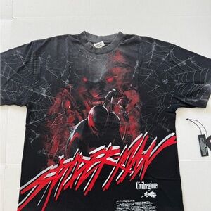 Civil Regime X Marvel Spider-Man Oversized Graphic T-Shirt Size Large